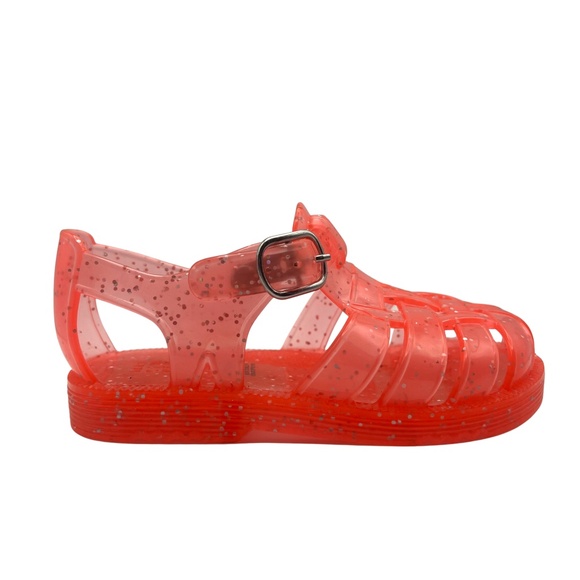 Baby Gap Jelly Sandals Hot Pink Size 6 Baby Girl Toddler - Picture 3 of 6